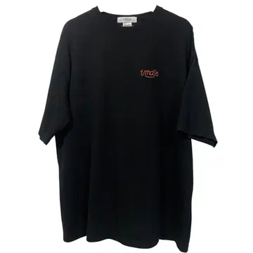 imase 블랙 티셔츠 오렌지 로고 XL 세계의 끝