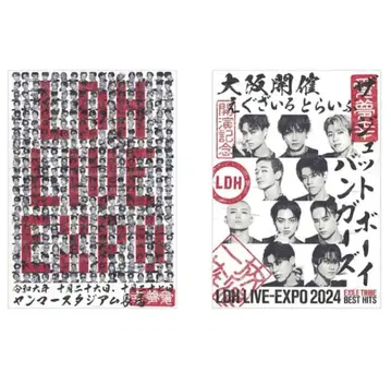 회장 한정 LDH LIVE-EXPO 2024 고라쿠인 2장 세트