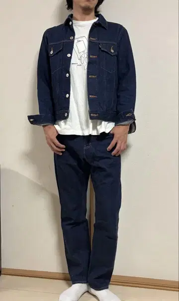 YAECA 데님 셋업