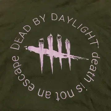 DEAD BY DAYLIGHT 후드티 zip 후드 블랙 dbd