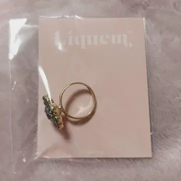 liquem / 블룸 서클 반지 BL 파티나