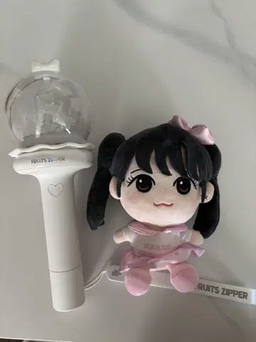 FRUITS ZIPPER 응원봉 봉제 인형 포함