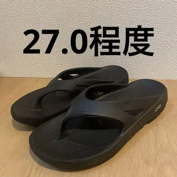 OOFOS(우포스) OOriginal Black 남성용 27cm