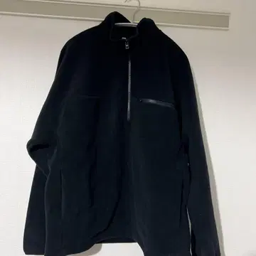 UNIQLO 플리스 오버사이즈 하프 지퍼 풀오버