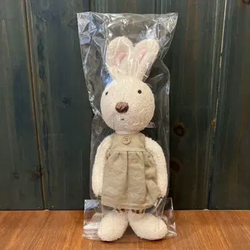 le sucre 르 슈크르 봉제 인형 S 튜닉 화이트 토끼