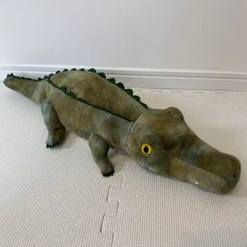 REAL WORLD 크로커다일 봉제 인형 약 65cm