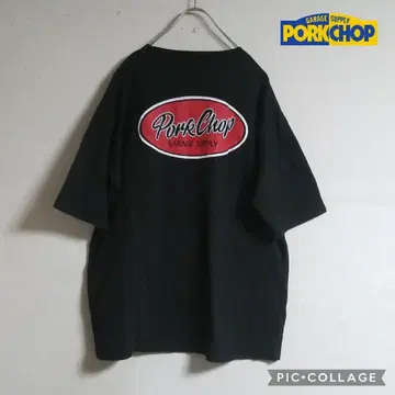 PORKCHOP 티셔츠 포크찹 블랙