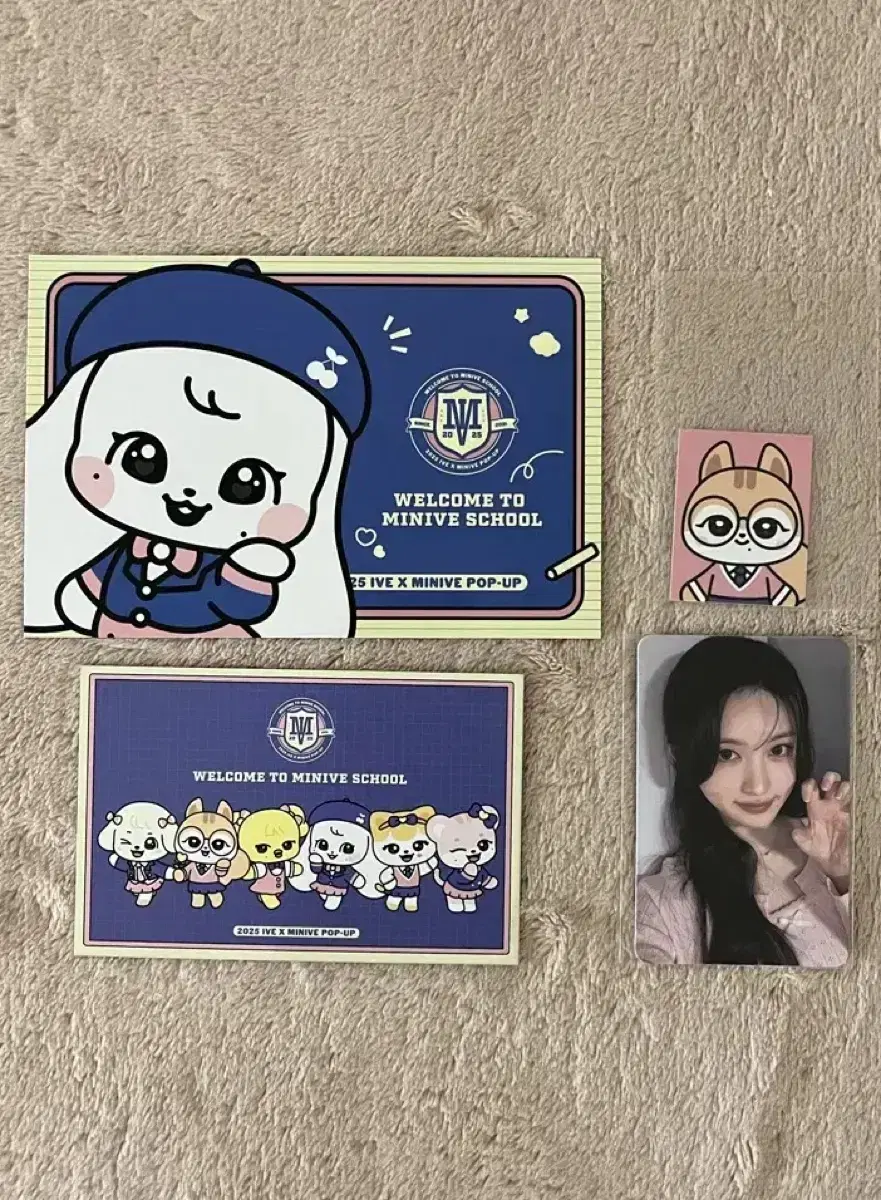Ive minive Cherry jang wonyoung Gaeul Dalee photocard poca ID photo