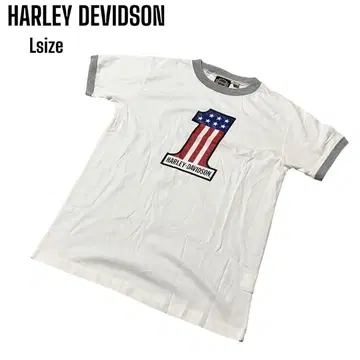 Harley Davidson 할리데이비슨 링거 티셔츠 L