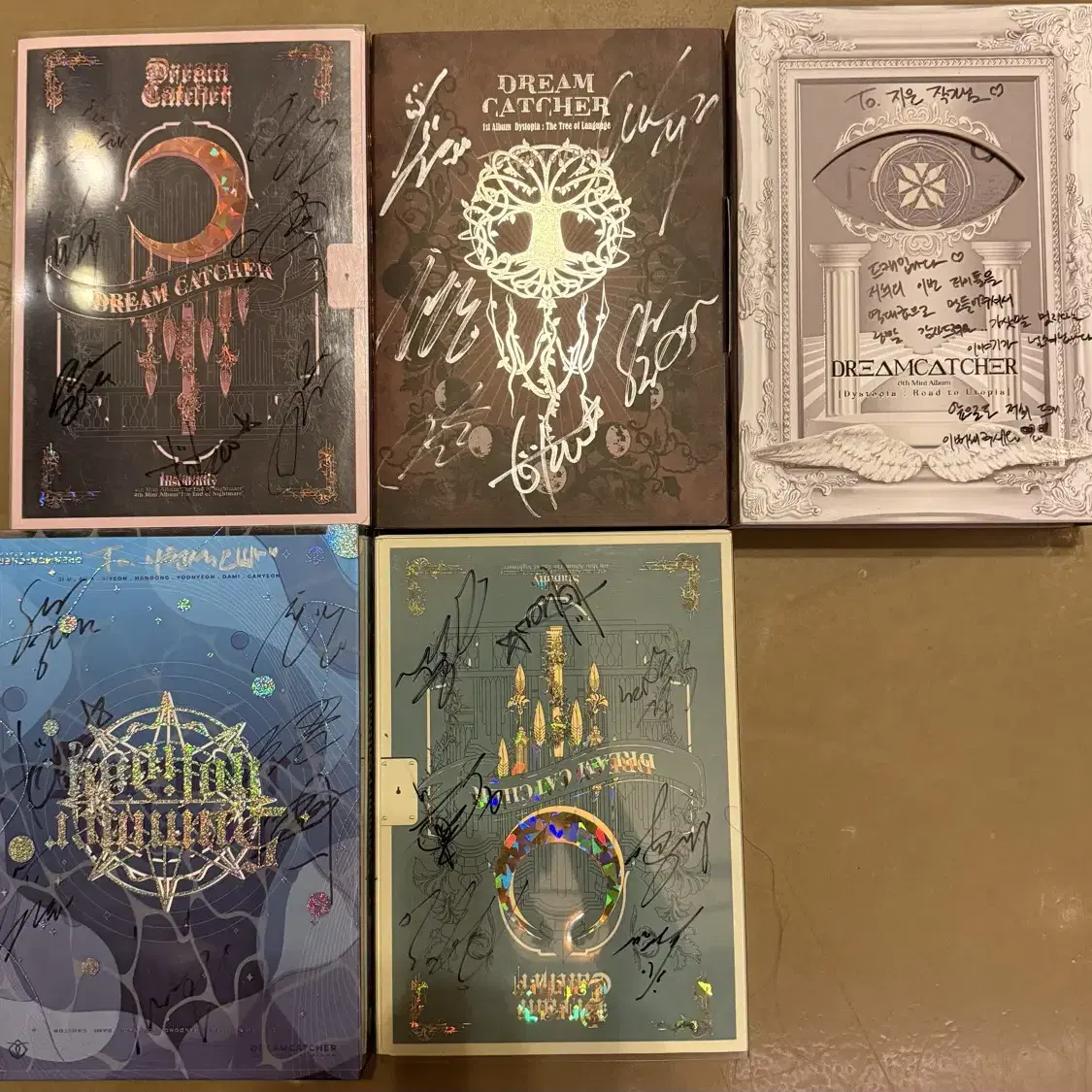 The newest addition to my signed album collection : r