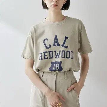윔 가젯 프로스트 가공 로고 티셔츠