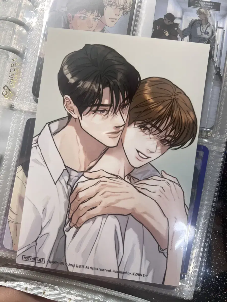 Lezhin The morning has come Abright pop up Limited Run header printed photo