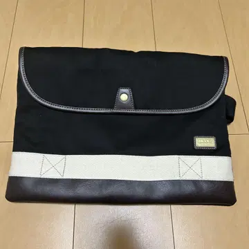캔버스 플랩 백 블랙