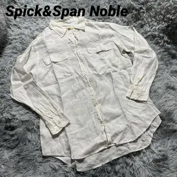 Spick&Span Noble 100% 린넨 블라우스 새상품급