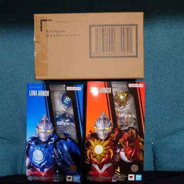 [ 3점 세트 ] S.H.Figuarts 갤럭시 아머 & 루나 & 솔리스