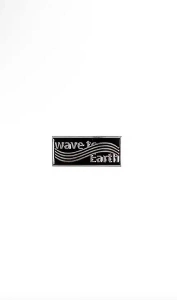 wavetoearth WaveTws Logo Pin