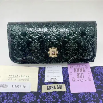새상품 ANNA SUI 안나수이 장지갑 루미 가마구치 지갑 그린