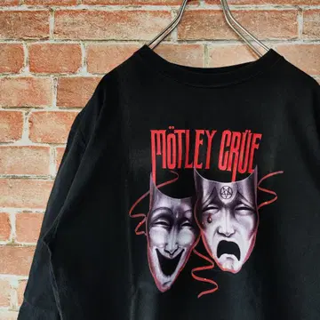 MOTLEY CRUE 시어터 오브 페인 긴팔 셔츠 M 롱T