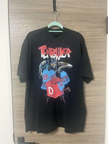 doublet TENBUYER 티셔츠 S 블랙