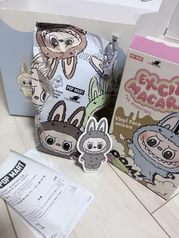 LABUBU 러브브 더 몬스터스 흥미진진한 마카롱