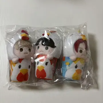 MGA 변신! 가라아게쿤 봉제 인형 키체인 (3종 세트)