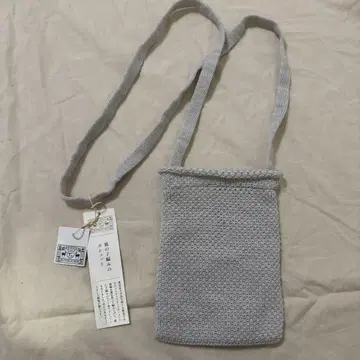 나카가와 마사시치 상점 울 100% 그레이 백