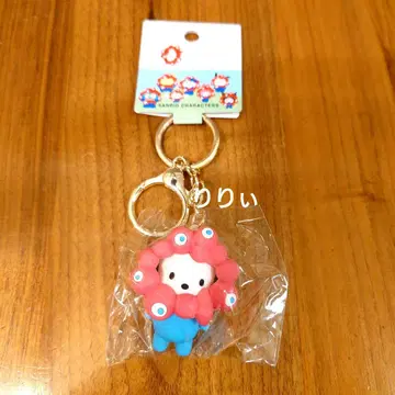 산리오 밉밉 나리키리 입체 마스코트 컬러 키링 포차코
