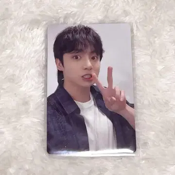 BTS 정국 GOLDEN JPFC 15000명 한정판 트레이딩 카드