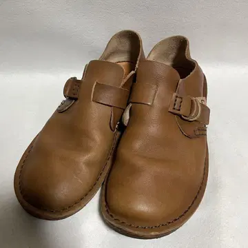 후프 디두 (26.5cm) 2WAY 플레인토 가죽 샌들