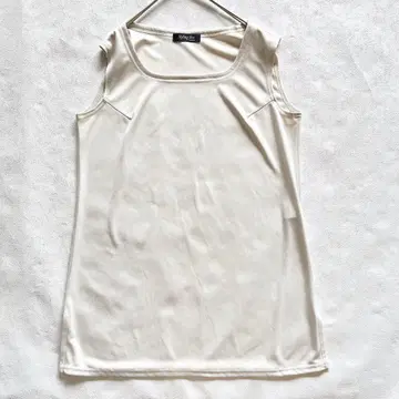 Styling free 드레이프감 슬리브리스 상의 루즈한 사이즈 시원함