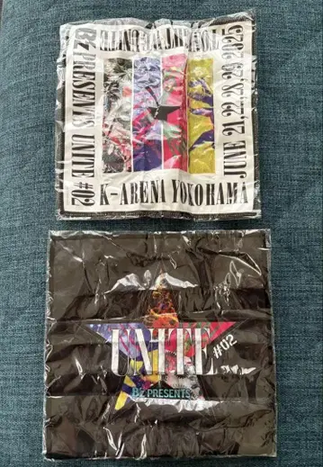 B'z UNITE #02 가챠가챠 파이버 타월 2장 세트
