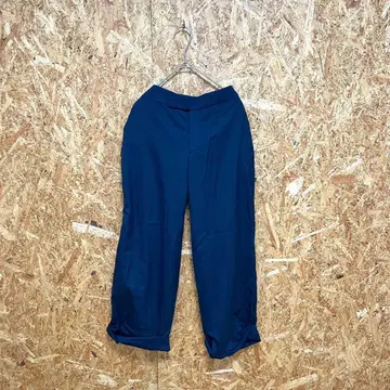 GALERIE VIE 슬랙스 얇은 소재 울 100% 오피스 캐주얼