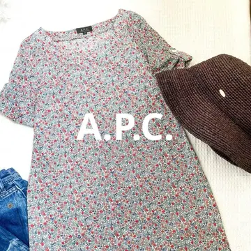A.P.C 아페쎄 리버티 미니 꽃무늬 원피스 반팔