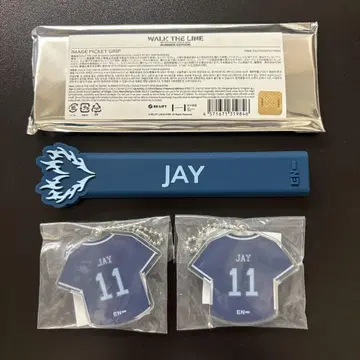 JAY 제이 부채 그립 유니폼형 아크릴 키링