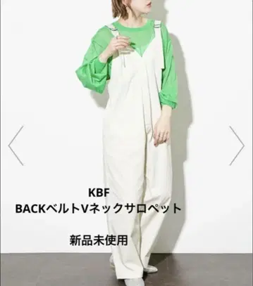 신상품 KBF BACK 벨트 V 넥 살로펫 36 올인원