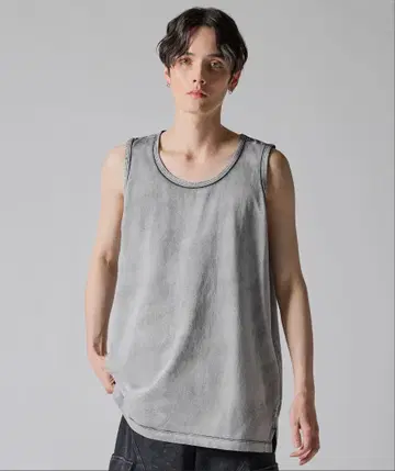 CLEL 하이 빈티지 디자인 레이어드 탱크탑 S