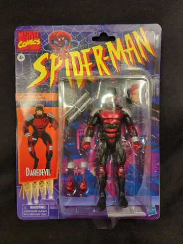 HASBRO (VINTAGE RETRO) 스파이더맨 데어데블 6인치