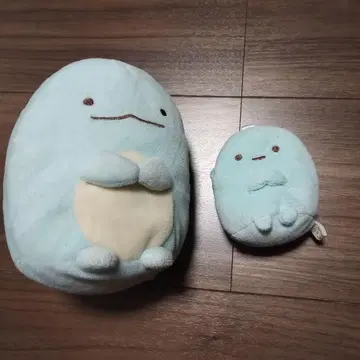 스미코구라시 도마뱀과 타피오카 봉제 인형