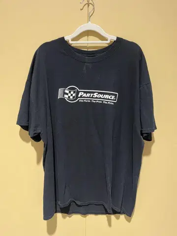 GILDAN XL 블랙 티셔츠 PARTSOURCE
