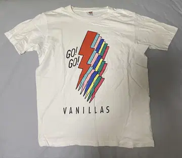 GO! GO! VANILLAS 티셔츠 L 사이즈 고고바닐라즈