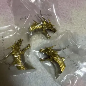 고질라 제일복권 킹기도라 헤드 마그넷 3개 세트 대괴수열전 G