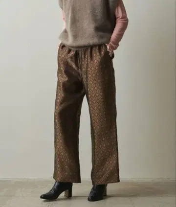 스티븐 알란 쿠프라 자카드 이지 팬츠