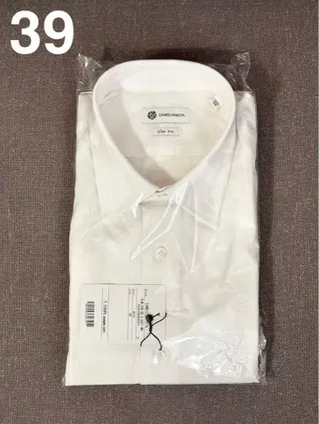 카미차니스타 와이셔츠 화이트 39 새상품