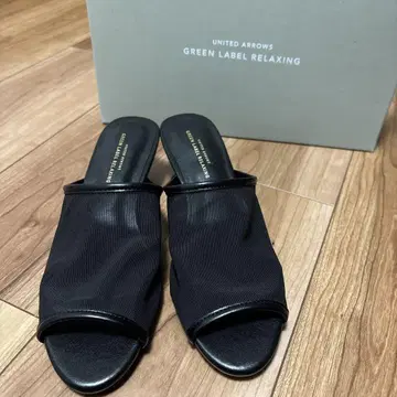스트레치 튤 뮬 4cm 힐)greenlabelrelaxing