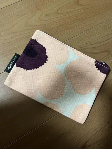마리메꼬 꽃무늬 파우치 캔버스