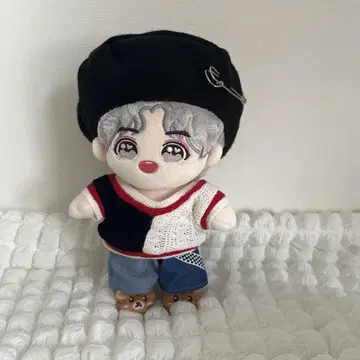 ASTRO 우누 차우누 은발 20cm 봉제 인형