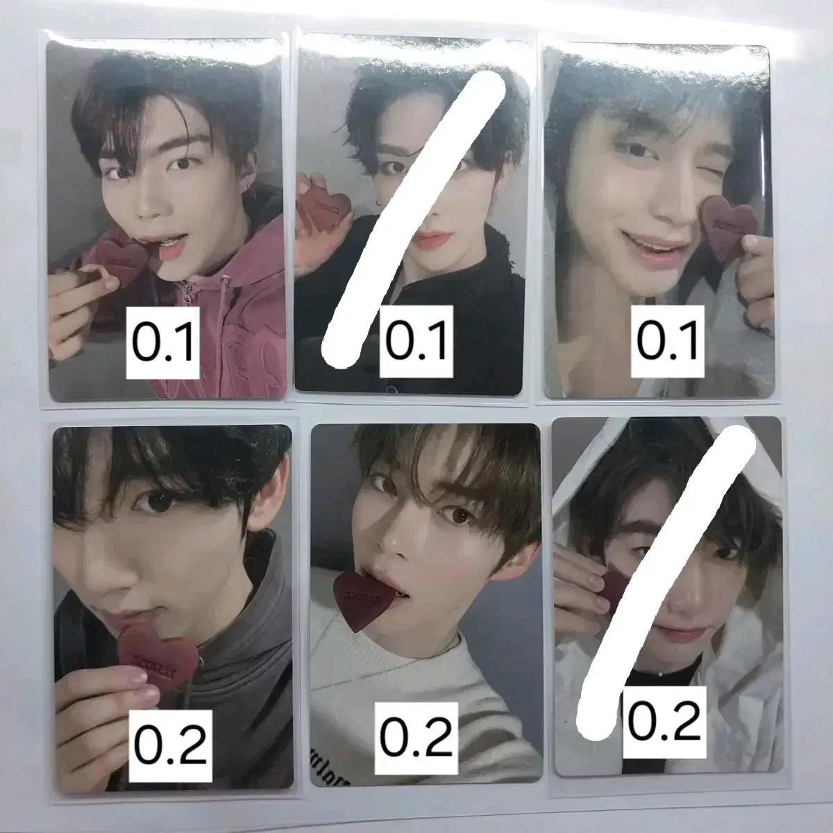 ZB1 Cookie Set Poca wts Yujin Ricky Hanbin Gunwook Jiung