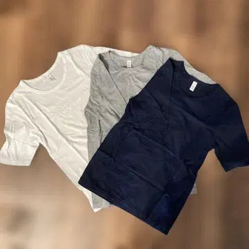 made in France 티셔츠 3종 세트
