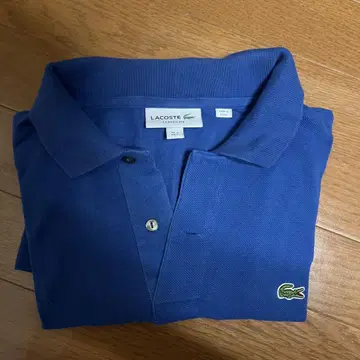 LACOSTE 피케 셔츠 파랑 US M 라코스테 구제 의류