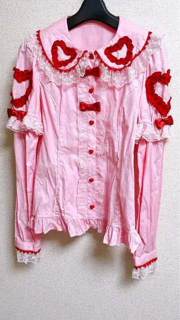 angelic pretty 슬리브 부착 블라우스